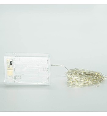Stringa 60 MicroLed a Batteria 6 m - IP44