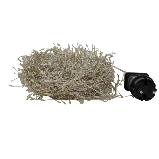 Catena Luminosa Cluster con 1500 Led Multicolor 10 m - IP44