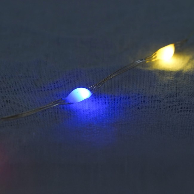 Catena Luminosa LED Multicolor 10 m con 300 Luci e 8 Giochi - IP44