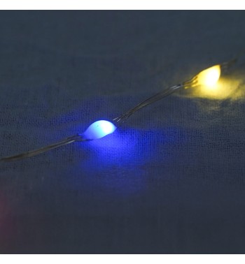 Catena Luminosa LED Multicolor 10 m con 300 Luci e 8 Giochi - IP44