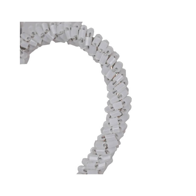 Cuore Natalizio con Perline da Appendere 3 Misure