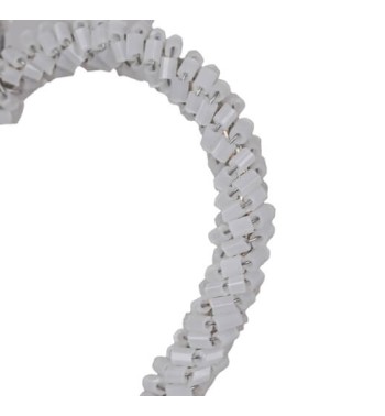 Cuore Natalizio con Perline da Appendere 3 Misure