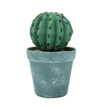 Piantina Grassa Artificiale con Vasetto H.20 cm