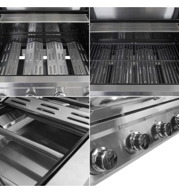 Barbecue a Gas da Incasso 4 Bruciatori - Madrid Built-In