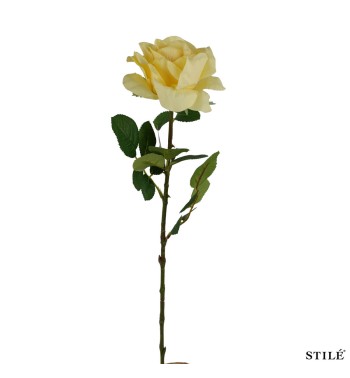 Rosa Artificiale Real Touch 71 cm 3 Colori