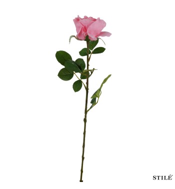 Rosa Artificiale Real Touch 71 cm 3 Colori