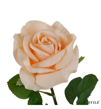 Rosa Artificiale Real Touch 71 cm 3 Colori