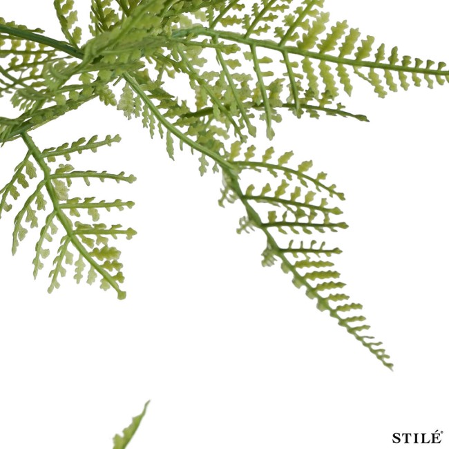 Pianta Felce Artificiale Real Touch con Vaso 2 Misure