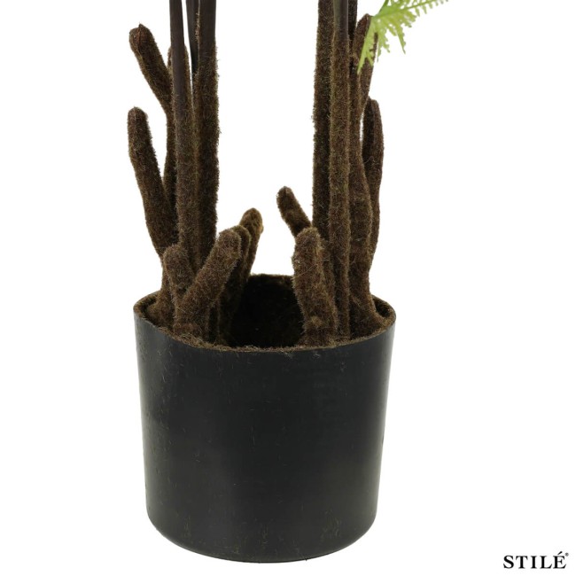 Pianta Felce Artificiale Real Touch con Vaso 2 Misure