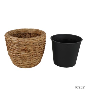 Set 2 Vasi in Giacinto d’Acqua Naturale