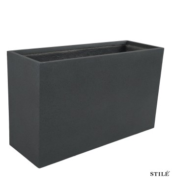 Vaso Fioriera Rettangolare in Ossido di Magnesio H.60 cm 3 Colori