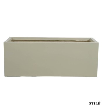 Vaso Fioriera in Ossido di Magnesio 80x35xH.30 cm 3 Colori