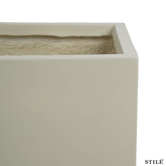 Vaso Fioriera in Ossido di Magnesio 80x35xH.30 cm 3 Colori