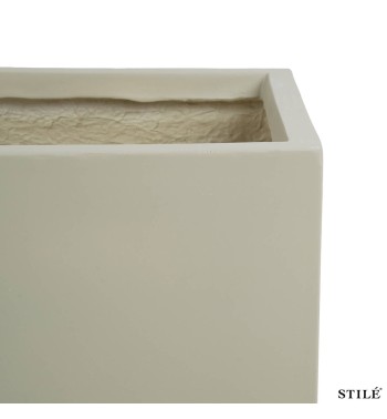 Vaso Fioriera in Ossido di Magnesio 80x35xH.30 cm 3 Colori