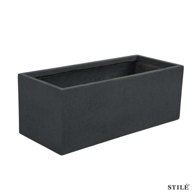 Vaso Fioriera in Ossido di Magnesio 80x35xH.30 cm 3 Colori