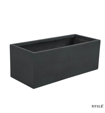 Vaso Fioriera in Ossido di Magnesio 80x35xH.30 cm 3 Colori