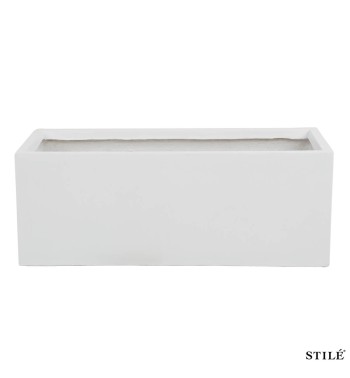 Vaso in Ossido di Magnesio 80x35xH.30 cm 3 Colori