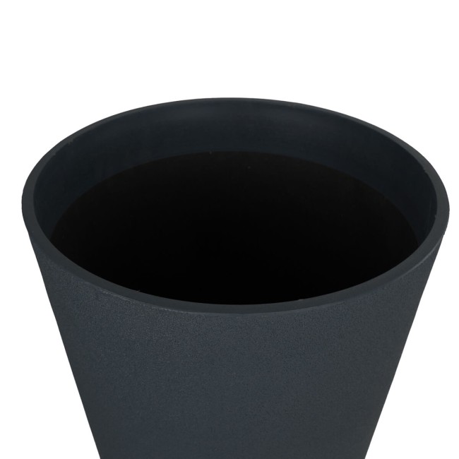 Set 2 Vasi Alti in Poliresina e Polvere di Pietra 3 Colori