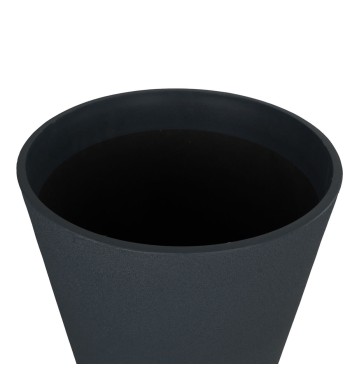 Set 2 Vasi Alti in Poliresina e Polvere di Pietra 3 Colori