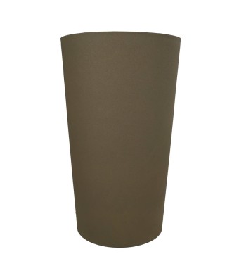 Set 2 Vasi Alti in Poliresina e Polvere di Pietra 3 Colori