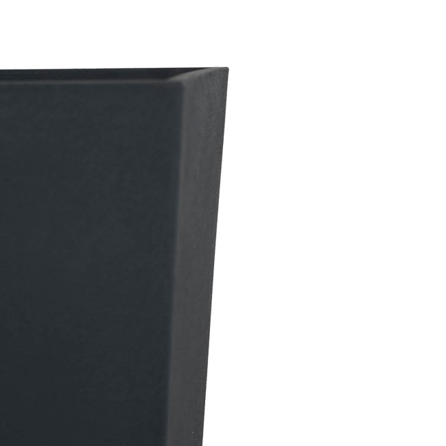 Set 2 Vasi Alti in Poliresina Mista a Polvere di Pietra 3 Colori