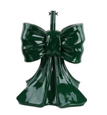 Base per Albero di Natale a Forma di Fiocco in Resina H.66 cm 4 Colori