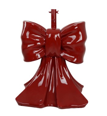 Base per Albero di Natale a Forma di Fiocco in Resina H.66 cm 4 Colori