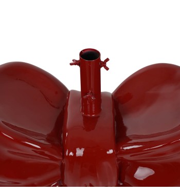 Base per Albero di Natale a Forma di Fiocco in Resina H.66 cm 4 Colori