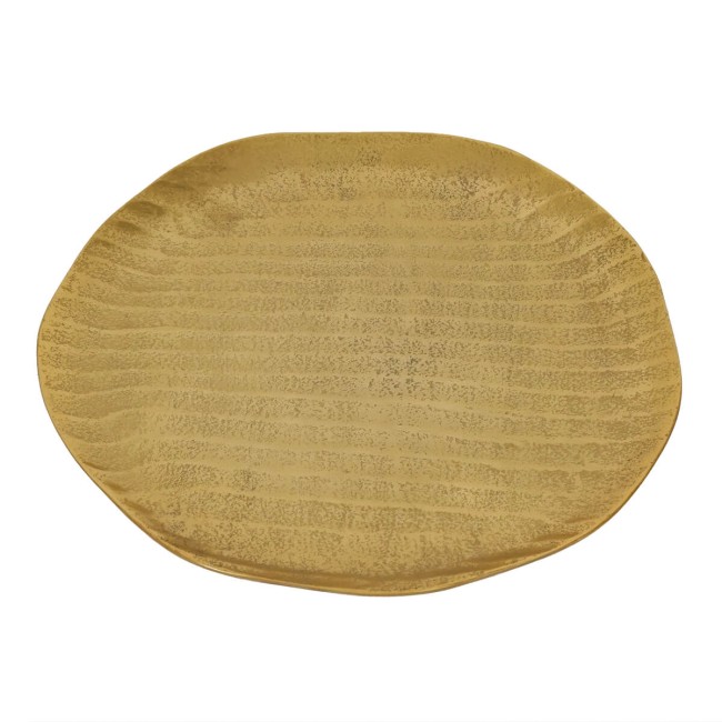 Piatto Decorativo Oro in Alluminio 2 Misure