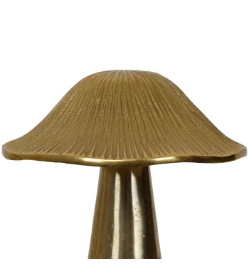 Fungo Decorativo Oro in Alluminio 2 Misure