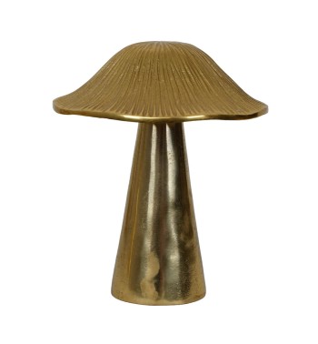 Fungo Decorativo Oro in Alluminio 2 Misure