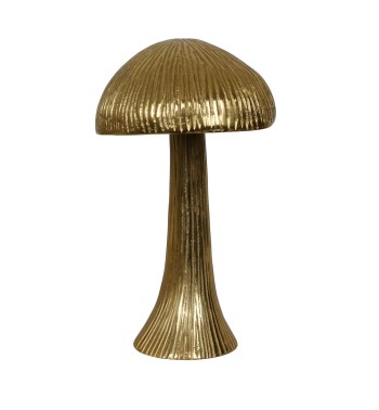 Fungo Decorativo Oro in Alluminio 2 Misure