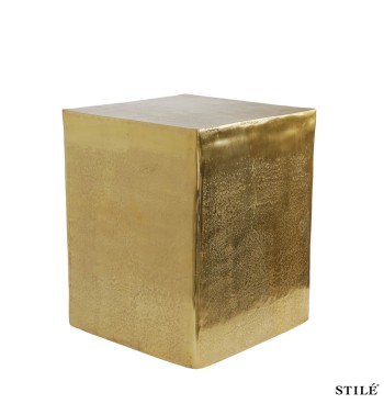Colonna Decorativa Oro in Alluminio 3 Misure