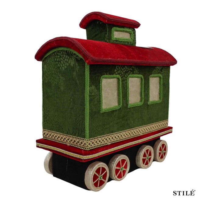 Trenino Natalizio Decorativo L.141 cm