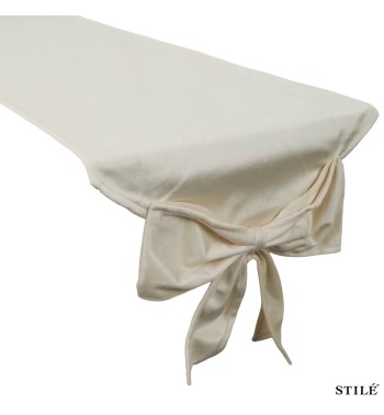 Runner Natalizio in Velluto con Fiocco 240 cm 4 Colori