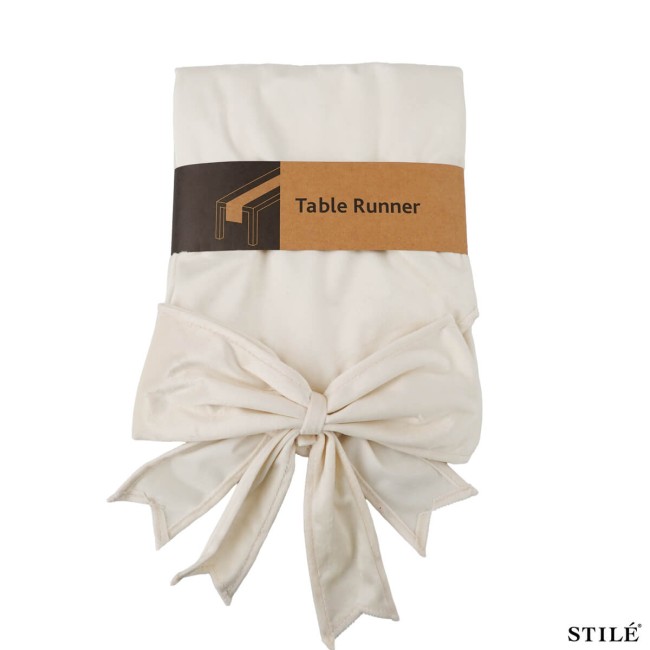 Runner Natalizio in Velluto con Fiocco 240 cm 4 Colori