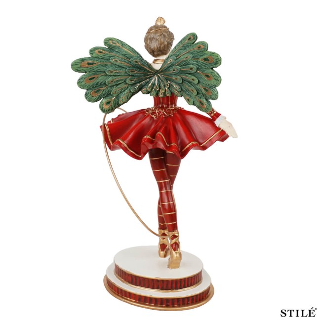 Artista Circense Decorativa in Resina H.25,6 cm