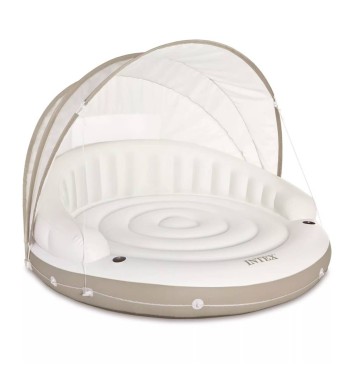 Materassino Isola Galleggiante con Parasole - Intex 58292