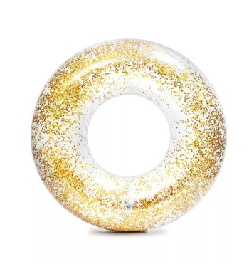 Salvagente Glitter 107×27 cm in Vinile - Intex 56274