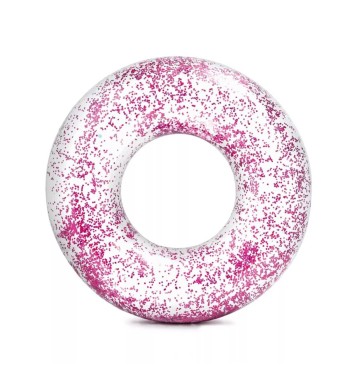 Salvagente Glitter 107×27 cm in Vinile - Intex 56274