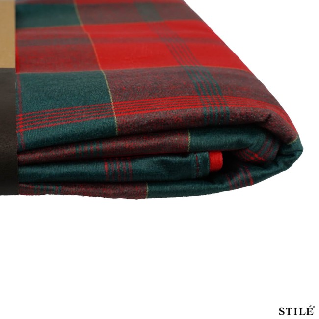 Tovaglia Natalizia Fantasia Tartan 2 Misure