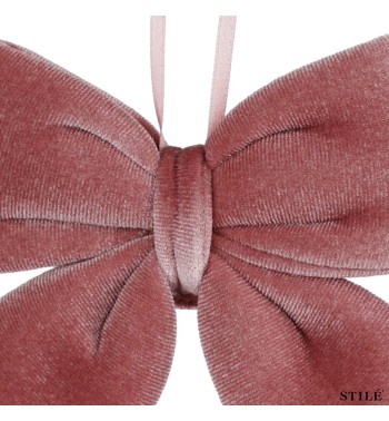 Fiocco Natalizio in Velluto 12 cm Vari Colori