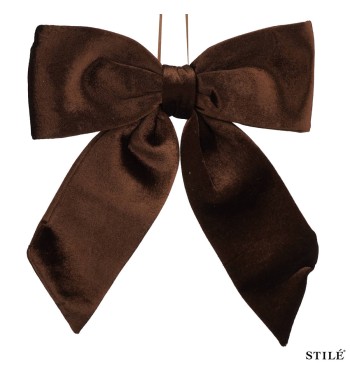 Fiocco Natalizio in Velluto 50 cm Vari Colori