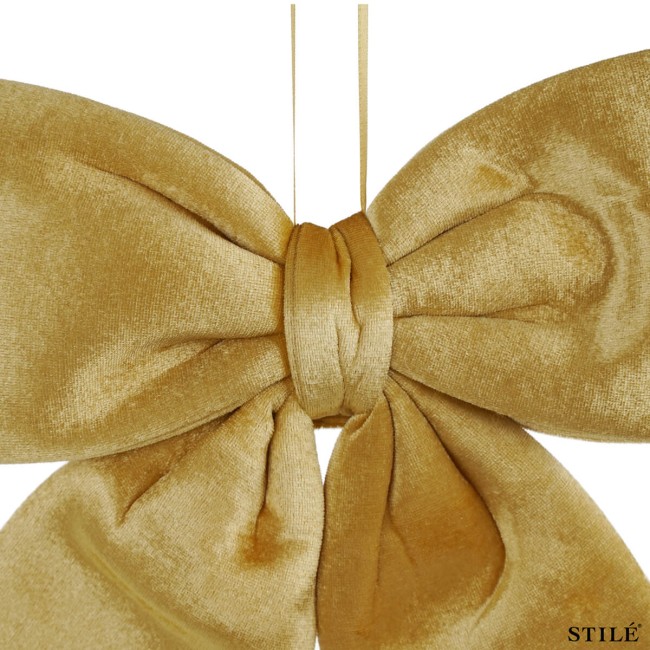 Fiocco Natalizio in Velluto 50 cm Vari Colori