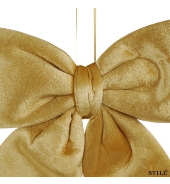 Fiocco Natalizio in Velluto 50 cm Vari Colori