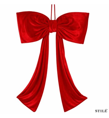 Fiocco Natalizio in Velluto 150 cm Vari Colori