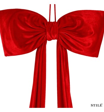 Fiocco Natalizio in Velluto 270 cm 4 Colori