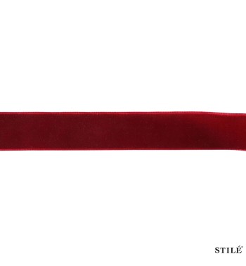 Nastro Natalizio in Velluto 2,5 cm x 23 Metri 3 Colori