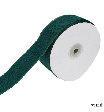 Nastro Natalizio in Velluto 4 cm x 9 m 12 Colori