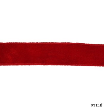 Nastro Natalizio in Velluto 4 cm x 9 m 12 Colori